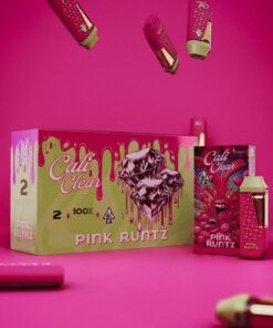 pink runtz cali clear disposable